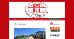 Desktop Screenshot of gilfordtruevalue.com